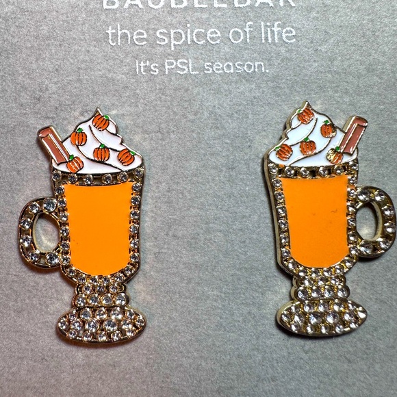 BaubleBar Jewelry - BNIB BAUBLEBAR PUMPKIN SPICE LATTE EARRINGS